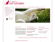 Tablet Screenshot of kattjouren.nu